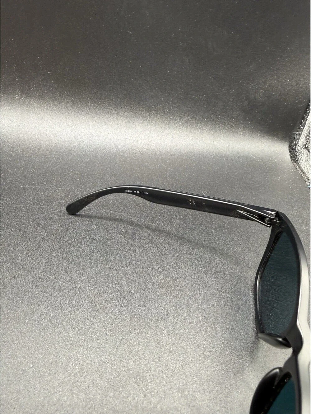 Oakley Frogskin Matte Black/+Red Iridium Lenses 24-298